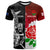 New Zealand And England Rugby T Shirt 2023 World Cup Together LT14 Black - Polynesian Pride