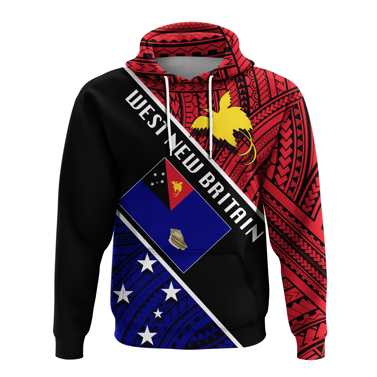 West New Britain 2021 Zip up Hoodie LT20 Unisex Green - Polynesian Pride