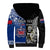 (Custom Personalised) All Black And Toa Samoa Rugby Sherpa Hoodie NZ Maori Fern Mix Polynesian LT14 - Polynesian Pride