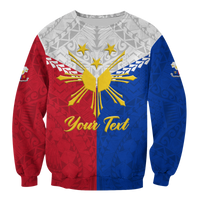(Custom Personalised) The Philippines Legend Sweatshirt - LT12 Unisex Red - Polynesian Pride