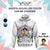 Custom Photo Guam Chamorro Hoodie Tribal Latte Stone With Dolphins CTM05