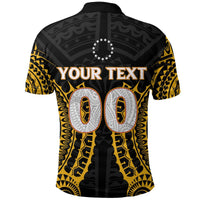 Custom Cook Islands Manihiki Polo Shirt Tribal Pattern LT12 - Polynesian Pride
