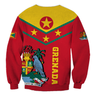 Grenada Sweatshirt - Proud Grenadian - LT12 - Polynesian Pride