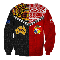 Tonga Combine Australia Aboriginal Heritage Sweatshirt - LT12 - Polynesian Pride