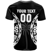 Custom Fiji Rugby Sevens Fijian Tapa Pattern T Shirt LT12 - Polynesian Pride