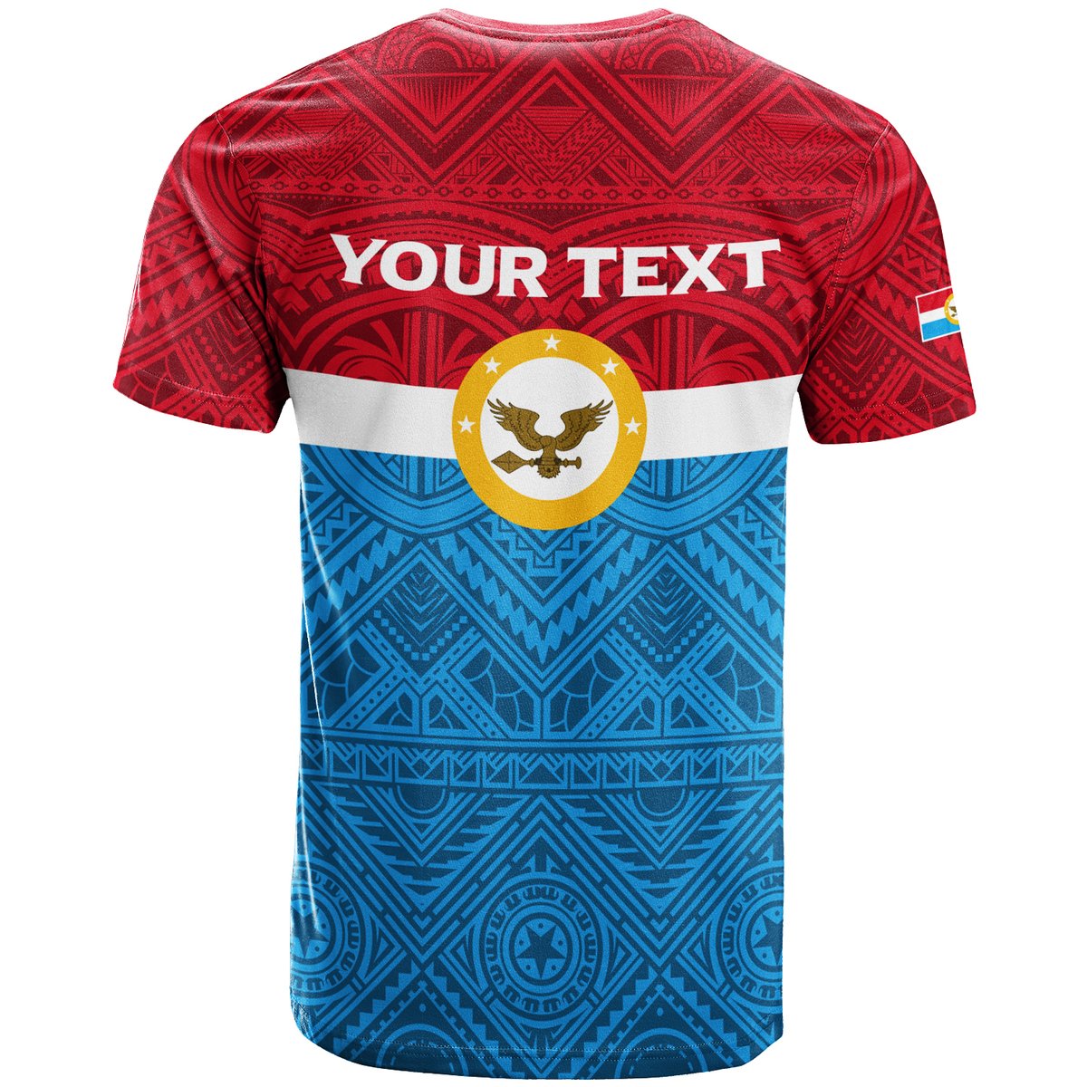 Custom Solomon Islands Malaita Province T Shirt Tribal Pattern LT12 - Polynesian Pride