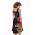 Hawaii Flowers Tribal Pattern Midi Dress LT9 - Polynesian Pride