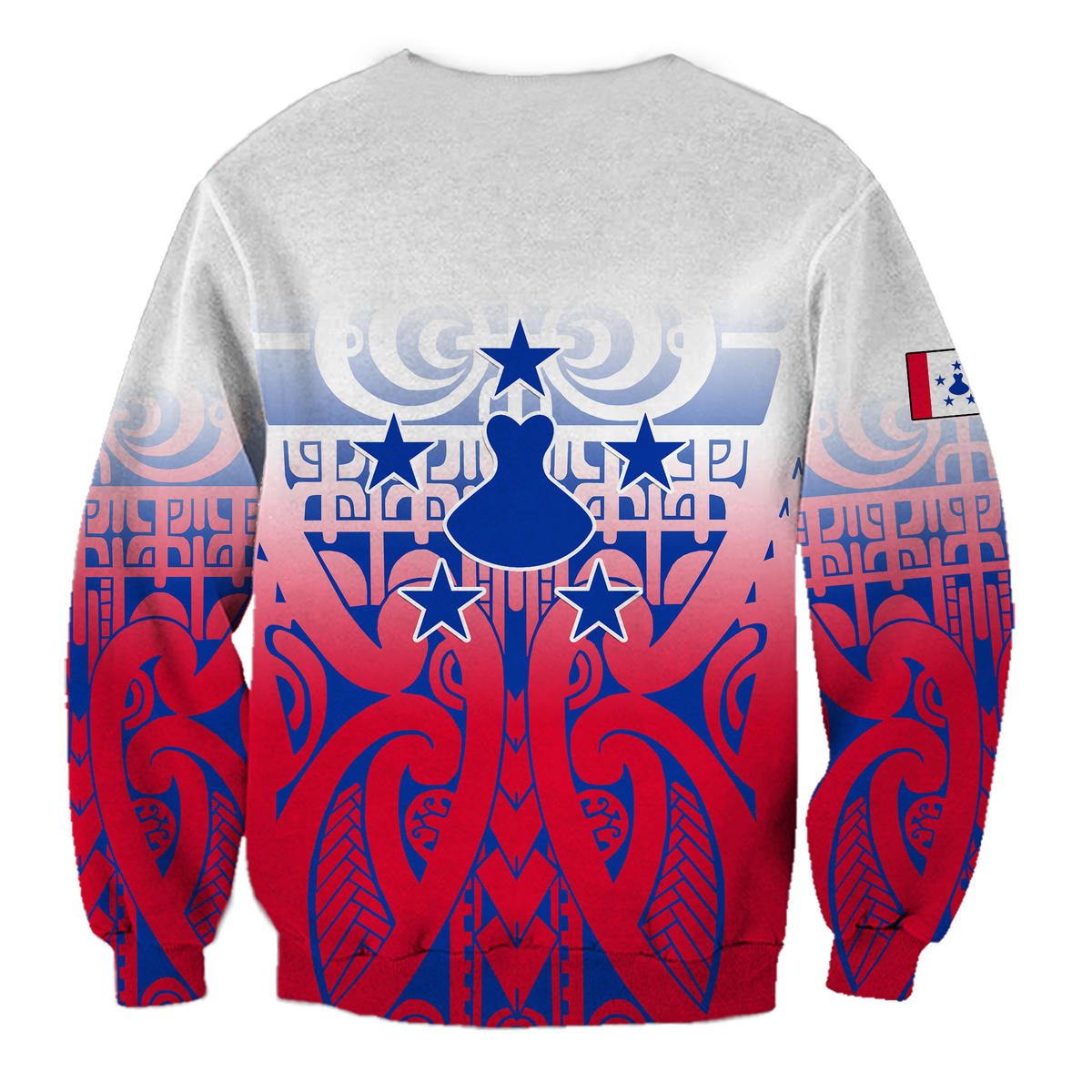 Austral Islands Tribal Tattoo Sweatshirt - LT12 - Polynesian Pride