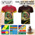 Custom Photo Vanuatu Provinces T Shirt Coat Of Arms Mix Flag CTM14