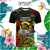 Custom Photo Vanuatu Family Day T Shirt Vanuatuan Pig Tusk Reggae Polynesian Pattern CTM14 - Polynesian Pride