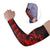 Polynesian Arm Sleeve 43 (Set of Two) Hawaiian Warrior and Aloha Girl With Hammerhead Shark Tattoos Red LT6 Set of 2 Red - Polynesian Pride