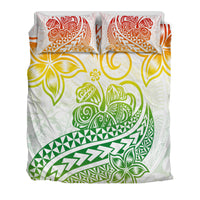 Polynesian Tribal Tattoo Retro Bedding Set Gradient 02 Screen Color LT9 - Polynesian Pride