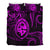 Polynesian Pride Guam With Polynesian Tribal Tattoo and Coat of Arms Bedding Set Purple Version LT9 - Polynesian Pride