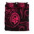 Polynesian Pride Guam With Polynesian Tribal Tattoo and Coat of Arms Bedding Set Pink Version LT9 - Polynesian Pride