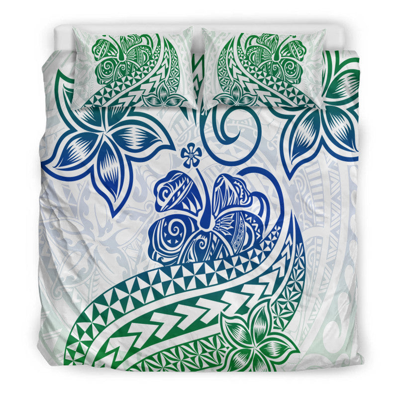 Polynesian Tribal Tattoo Retro Bedding Set Gradient 03 Screen Color LT9 - Polynesian Pride