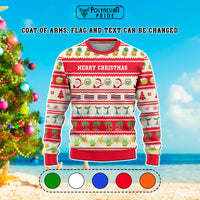 Custom Polynesian Countries Knitted Sweatshirt Funny Beach Style