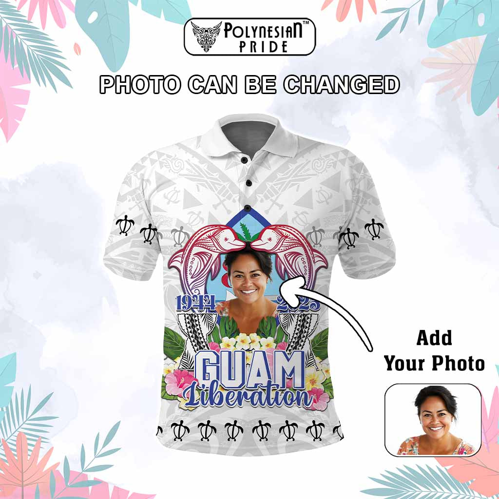 Custom Photo Guam Liberation Day Polo Shirt 81st Anniversary