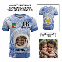 Custom Photo Shefa Province T Shirt Vanuatu Yumi Indipendens Dei