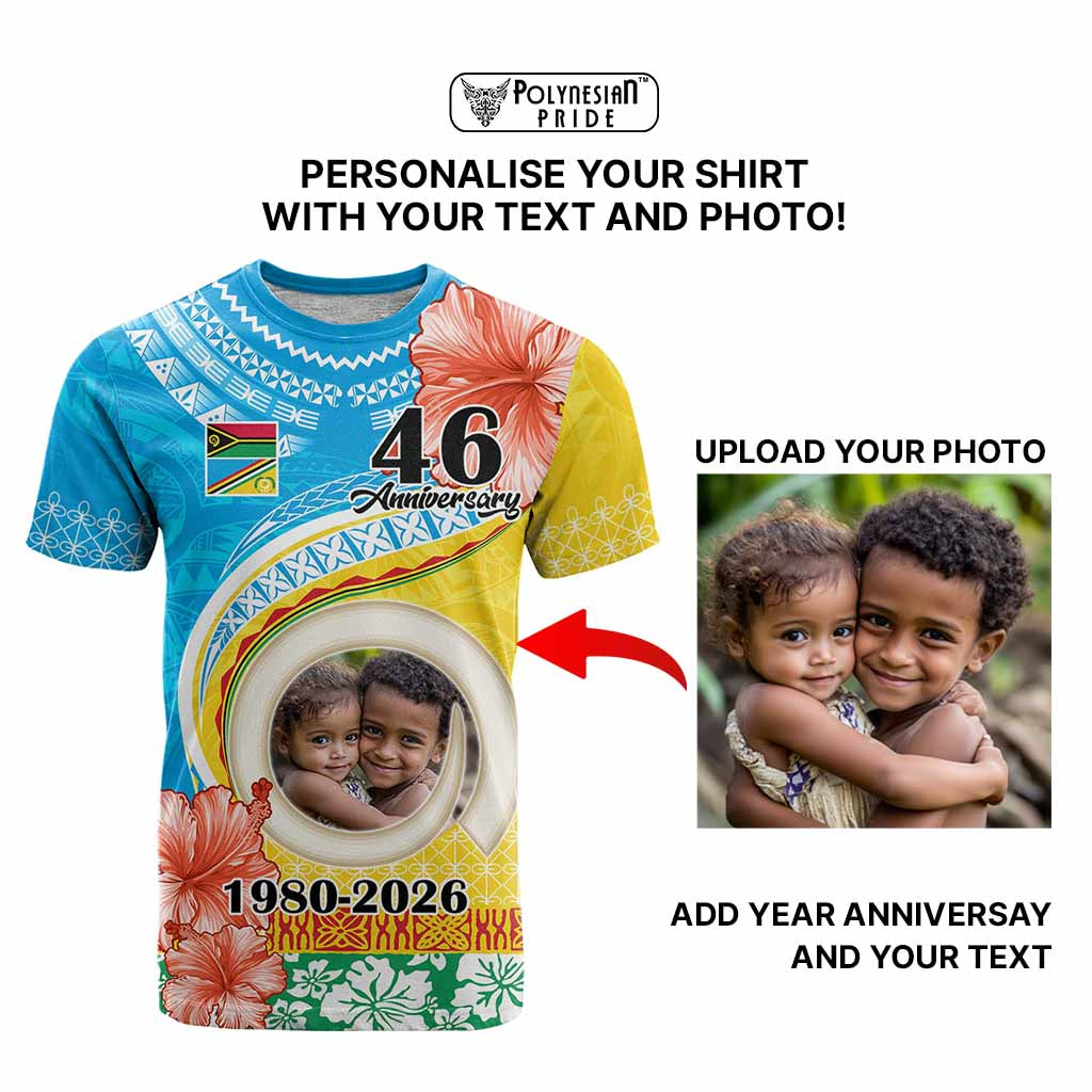 Custom Photo Torba Province T Shirt Vanuatu Yumi Indipendens Dei