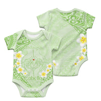 Custom Polynesia Baby and Parents Baby Onesie We Love You Plumeria Polynesian Pattern
