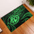 Polynesian Pride Guam With Polynesian Tribal Tattoo and Coat of Arms Door Mat Green Version LT9 Green - Polynesian Pride