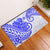 Polynesian Tribal Tattoo Retro Door Mat Blue Screen Color LT9 Blue - Polynesian Pride