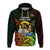 Custom Photo Vanuatu Family Day Hoodie Vanuatuan Pig Tusk Reggae Polynesian Pattern CTM14 - Polynesian Pride