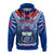 Custom Samoa Rugby Hoodie Custom Text And Number With Toa Samoa, Manu Samoa And Manu Samoa 7s Logo CTM14 - Polynesian Pride