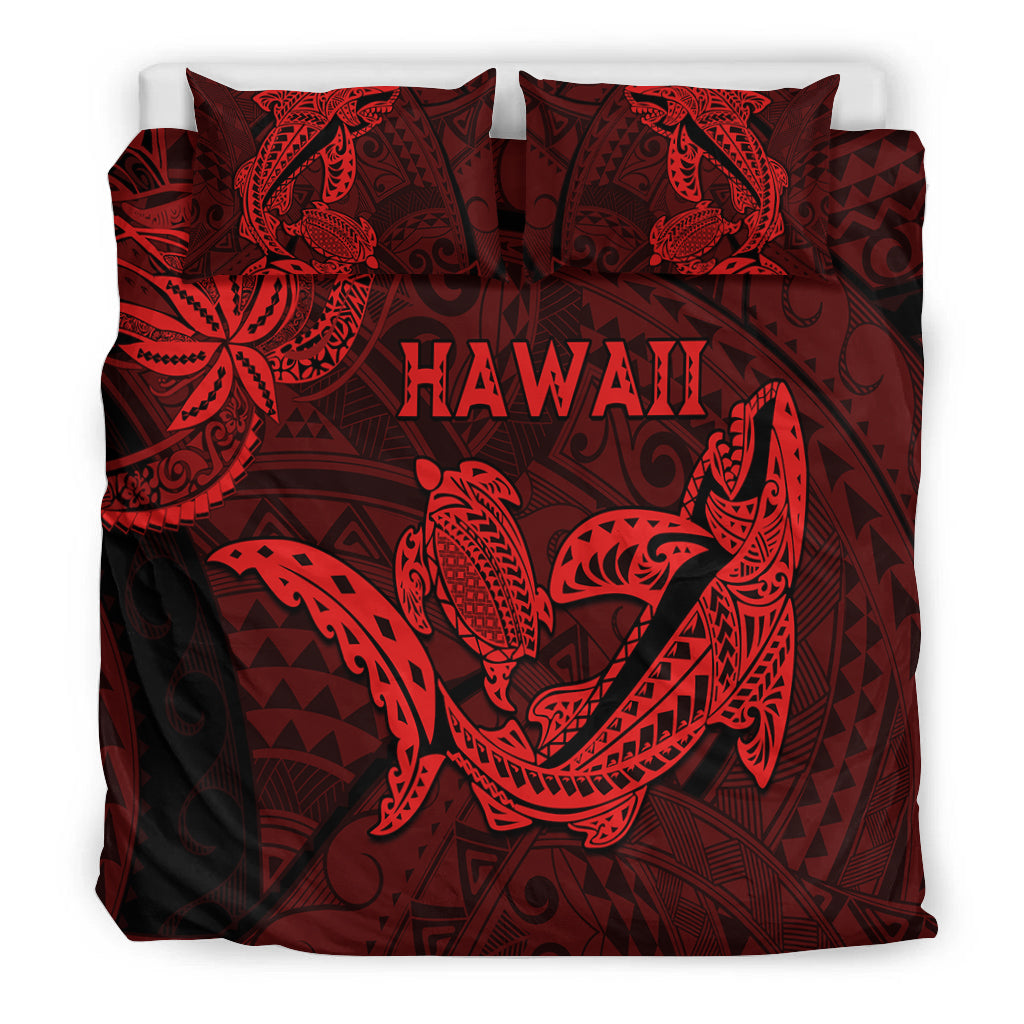 hawaii-shark-and-turtle-bedding-set-with-red-kakau