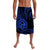 Polynesian Pride Guam With Polynesian Tribal Tattoo and Coat of Arms Lavalava Blue Version LT9 Blue - Polynesian Pride