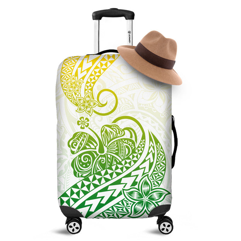 Polynesian Tribal Tattoo Retro Luggage Cover Gradient 01 Screen Color LT9 Gradient - Polynesian Pride