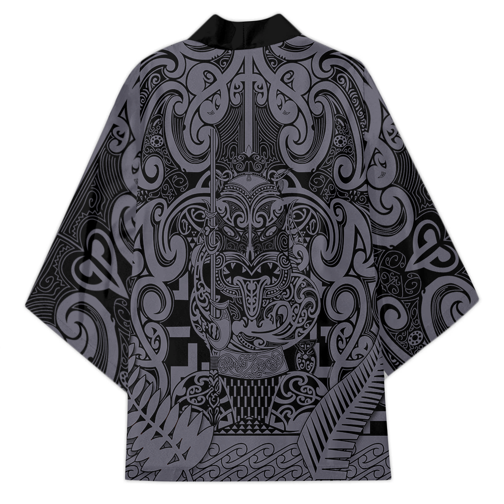 New Zealand Taiaha Maori Kimono LT9 - Polynesian Pride