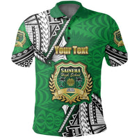 Custom Saineha Tonga Polo Shirt Polynesian Style Class of LT16 - Polynesian Pride