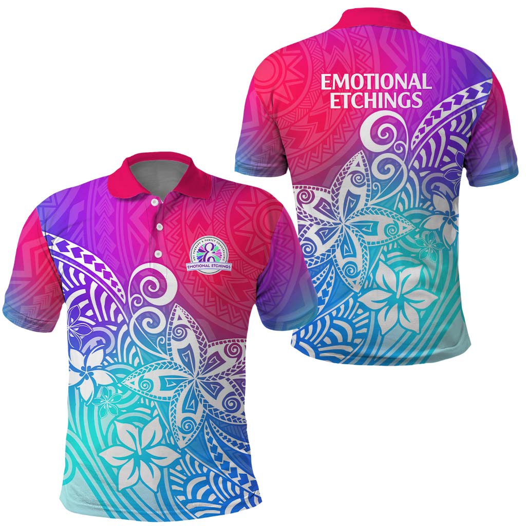 CUSTOMER REQUEST - EMOTIONAL ETCHINGS - 240926 Plumeria Galaxy Gradient Curves LT7 Pink - Polynesian Pride