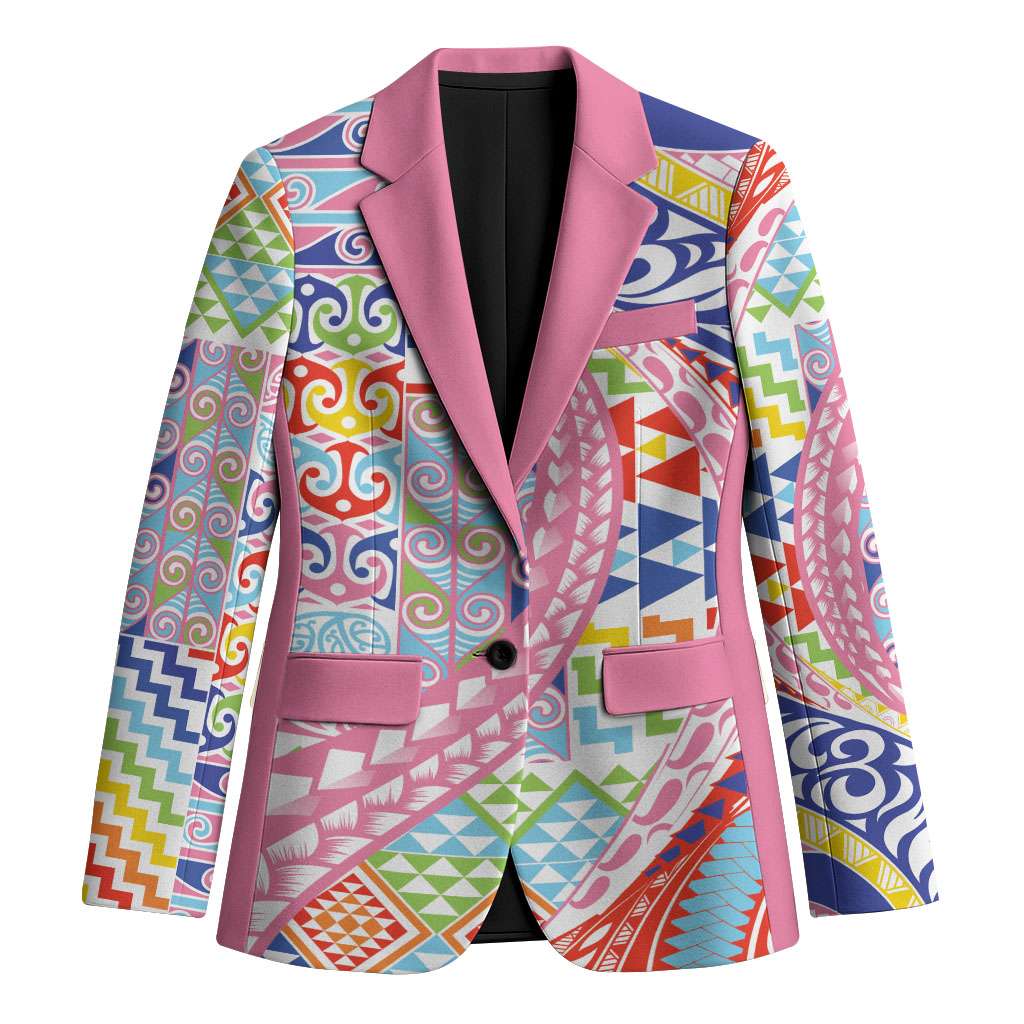 Customer request - louisawall72 Rainbow Kowhaiwhai - 07-09-26 - Blazer - LT9
