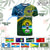 Custom Solomon Islands Provinces T Shirt Coat Of Arms With Flag Unique Version CTM14 - Polynesian Pride