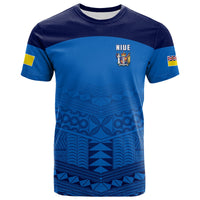 (JACKSON) Niue T Shirt Rock of Polynesia LT13 Blue - Polynesian Pride