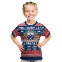 Samoa Christmas T Shirt KID 2022 LT6 Youth XL Size14 - Polynesian Pride