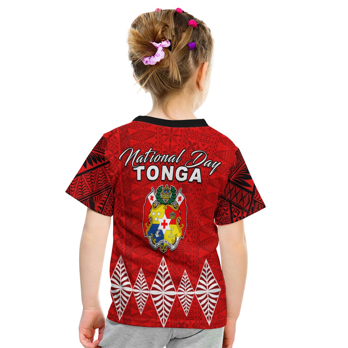 Kingdom Of Tonga T Shirt Kid 2021 Tonga National Day LT13 - Polynesian Pride
