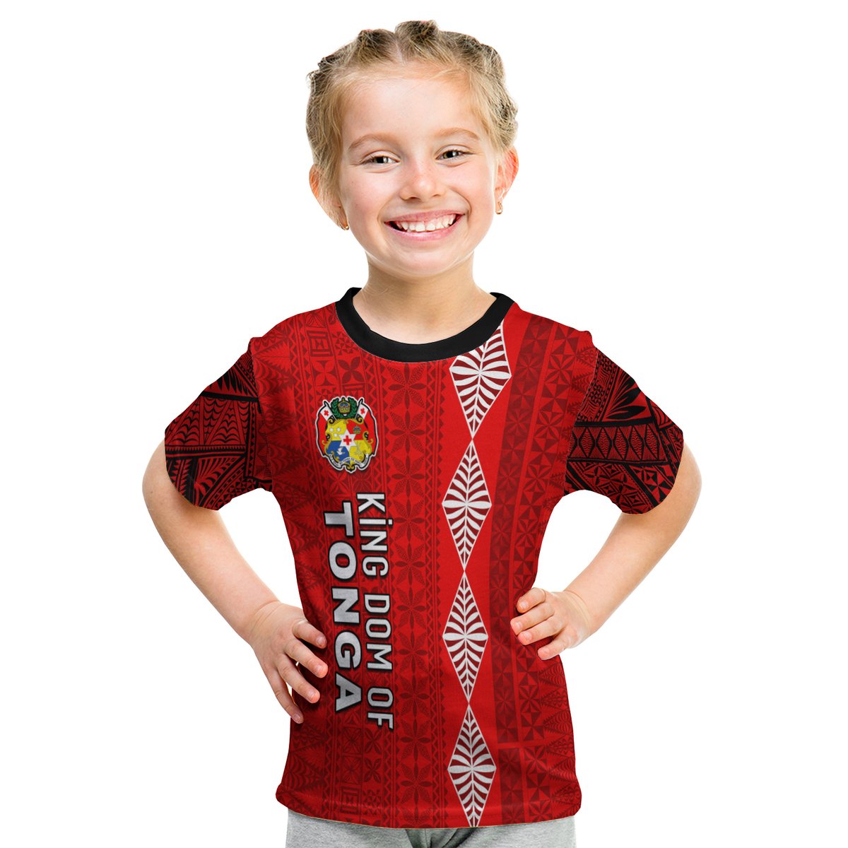 Kingdom Of Tonga T Shirt Kid 2021 Tonga National Day LT13 Youth XL Size14 - Polynesian Pride