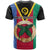 Shefa Province Custom T Shirt With Photo Vanuatuan Boar's Tusk Flag Multicolored CTM09 - Polynesian Pride