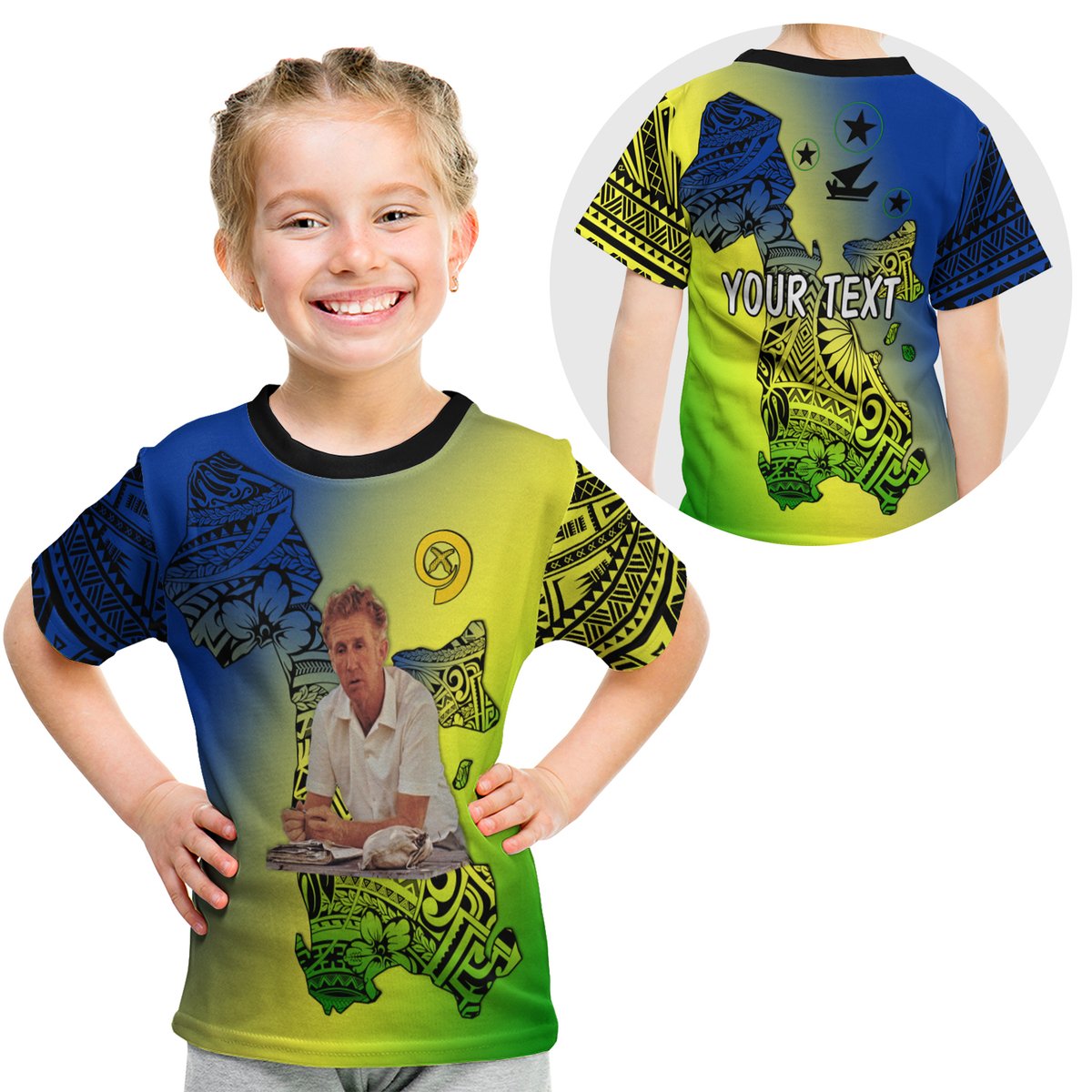 (Custom Personalised) Vanuatu Darvall Wilkins T Shirt Kid Proud Of Malampa LT13 Youth XL Size14 - Polynesian Pride