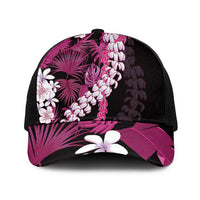 Akala Aloha Hawaii Lei Baseball Net Cap Tropical Flowers Elegant Vibe - Polynesian Pride