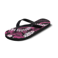 Akala Aloha Hawaii Lei Flip Flops Tropical Flowers Elegant Vibe LT14 - Polynesian Pride