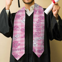 Alaka Aloha Hawaii Graduation Stole Plumeria Lei With Palaka Motif - Polynesian Pride