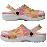 Aloha Hawaii Quilt Floral Patchwork Style Clogs Shoes LT14 - Polynesian Pride