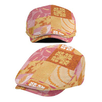Aloha Hawaii Quilt Floral Patchwork Style Jeff Hat LT14 - Polynesian Pride