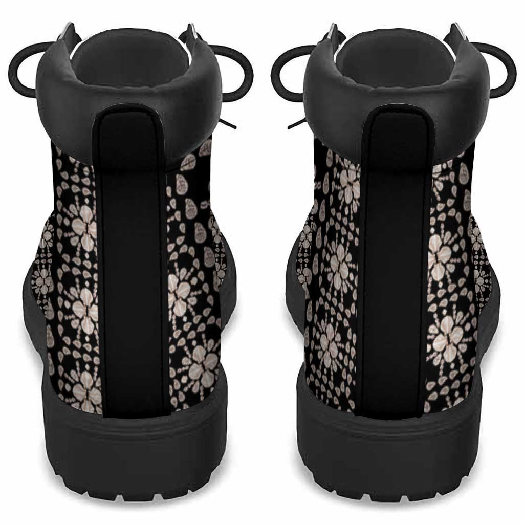 Aloha Hawaii Shell Quilt All Season Boots Seamless Style - Polynesian Pride