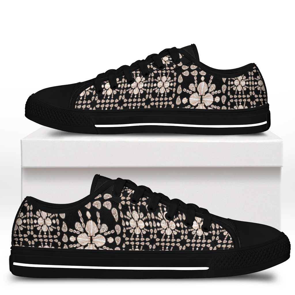 Aloha Hawaii Shell Quilt Low Top Shoes Seamless Style - Polynesian Pride