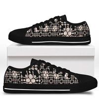 Aloha Hawaii Shell Quilt Low Top Shoes Seamless Style - Polynesian Pride